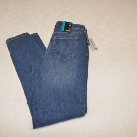 $54.00 Style & Co Lorimer Slit-Knee Skinny Jeans, Size 12, - Picture 5 of 7